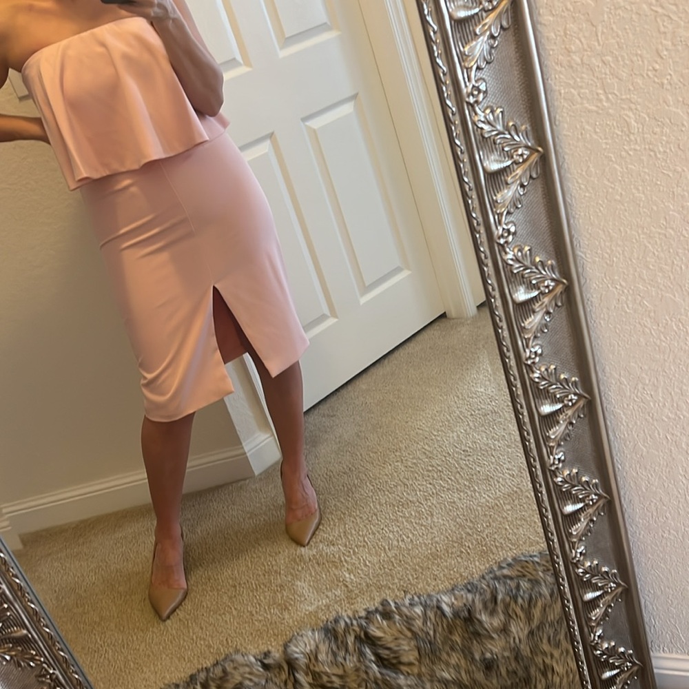 🌸MUSTARD SEED 🌸 sophisticated pink dress in size M